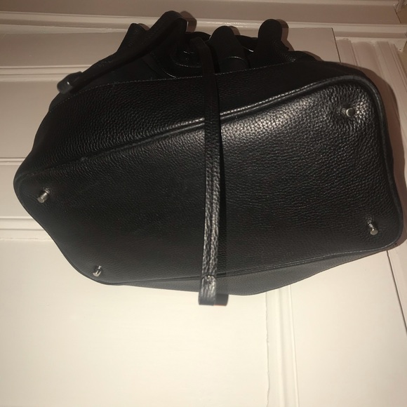 Authenticated Burberry black leather bag - Picture 11 of 11